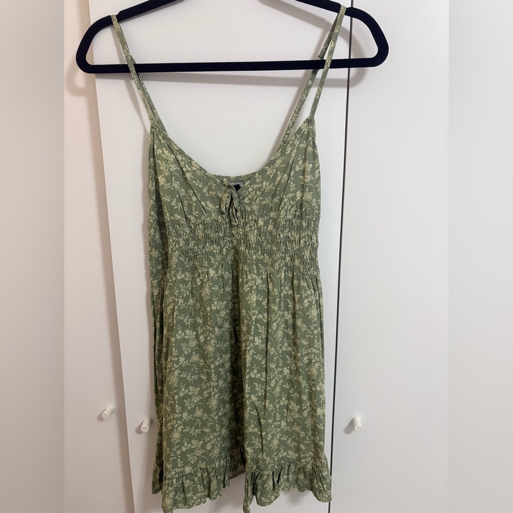 Floral Green Sundress